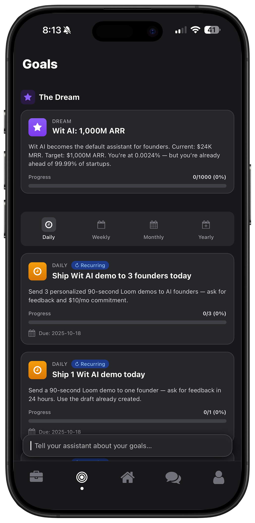 Wit app device screenshot 3